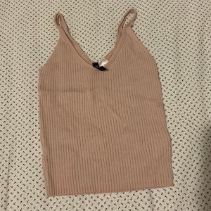 Sleeveless Pink Tops